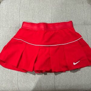 Nike Red Mini Skirt